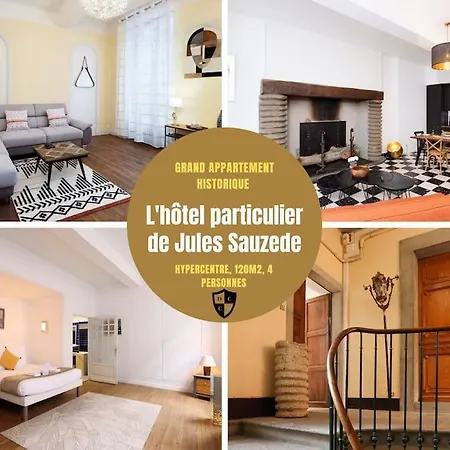 Apartment L'hotel Particulier, 120m2, Hypercentre, Wifi / Conciergeriedamecarcas
