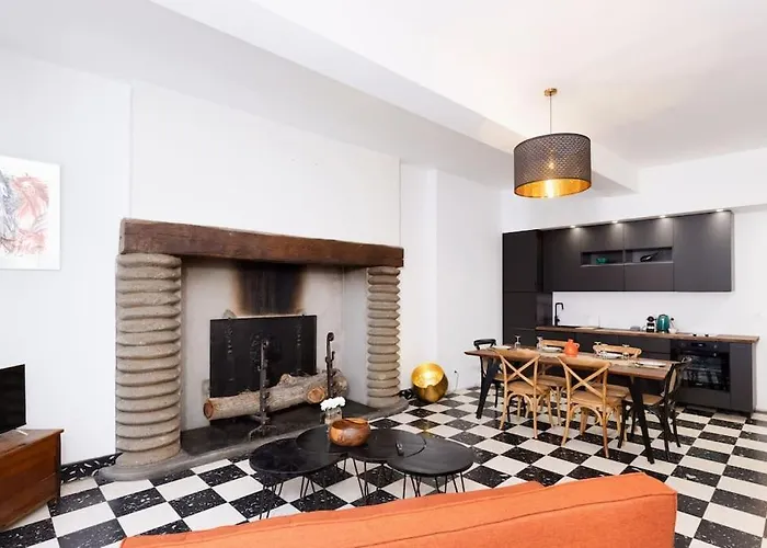 L'hotel Particulier, 120m2, Hypercentre, Wifi / Conciergeriedamecarcas 卡尔卡松